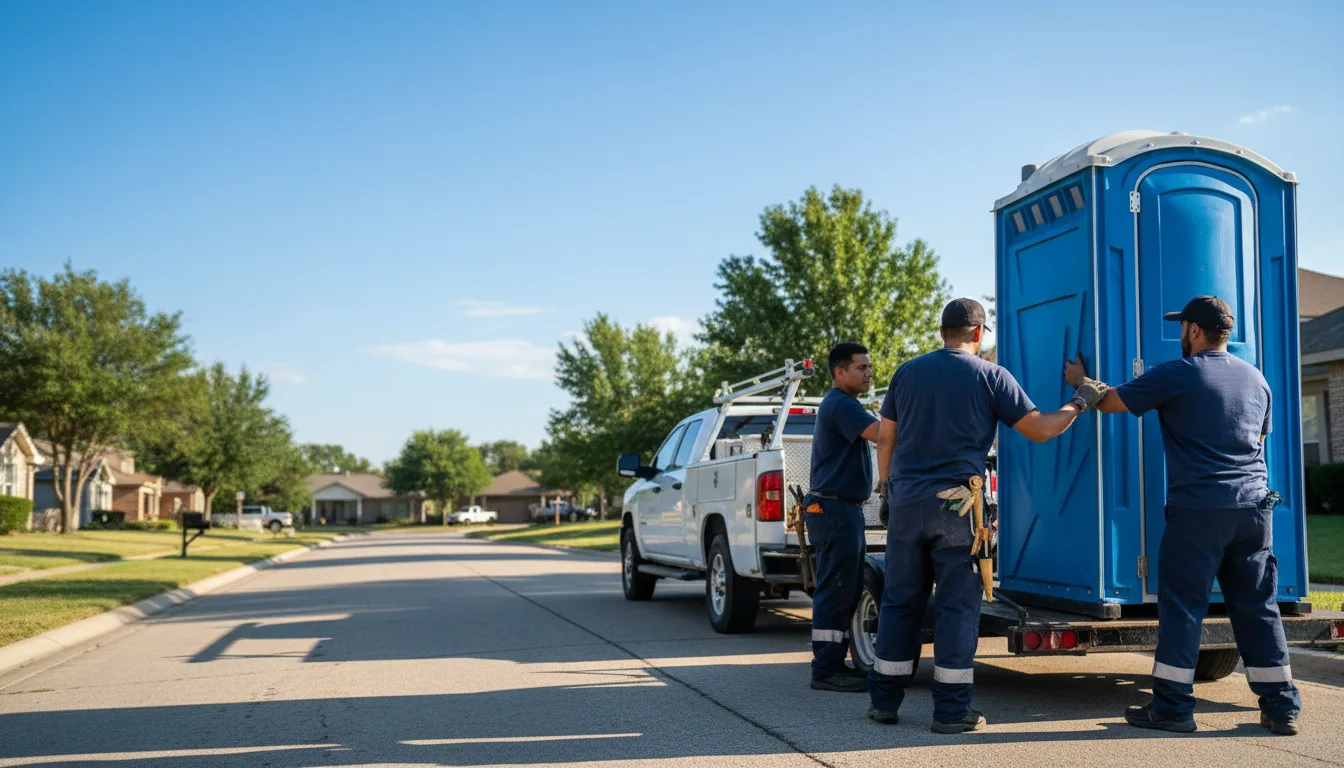 Portable Toilet Rental in Barnsdall, OK near me